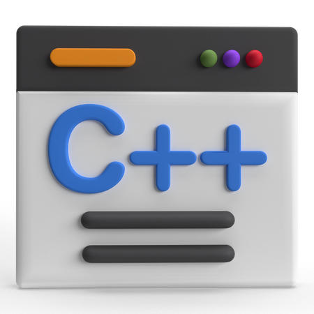 C++  3D Icon