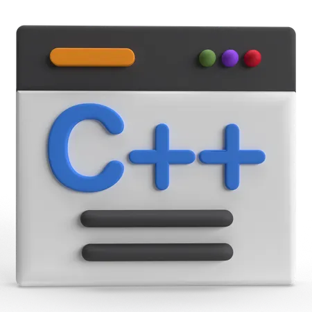 C++  3D Icon