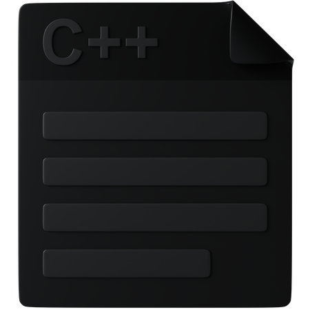 C++  3D Icon