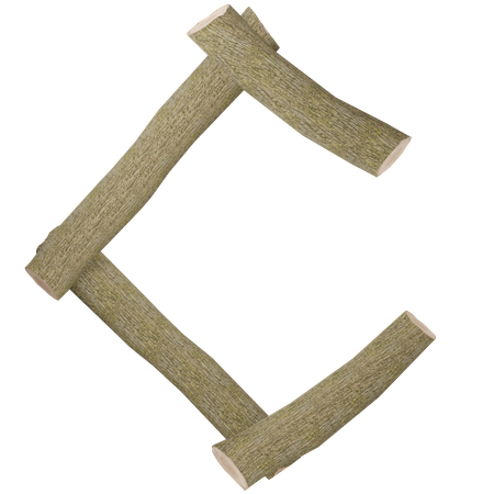 C  3D Icon