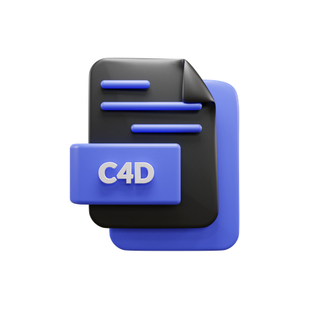 Fichier c 4d  3D Icon