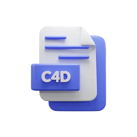 C 4 D File  3D Icon