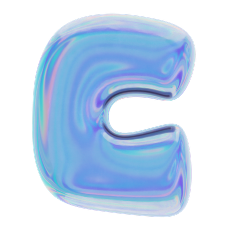 C 抽象的な形  3D Icon