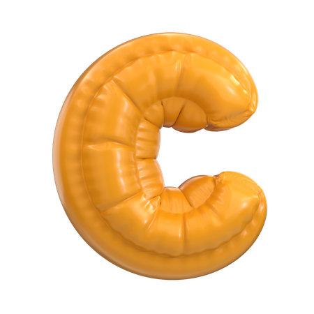 Alfabeto c  3D Icon