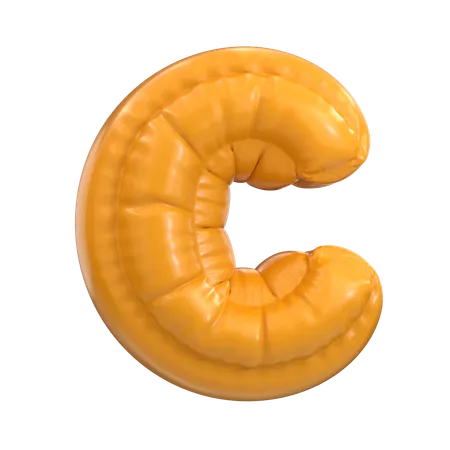 Alfabeto c  3D Icon