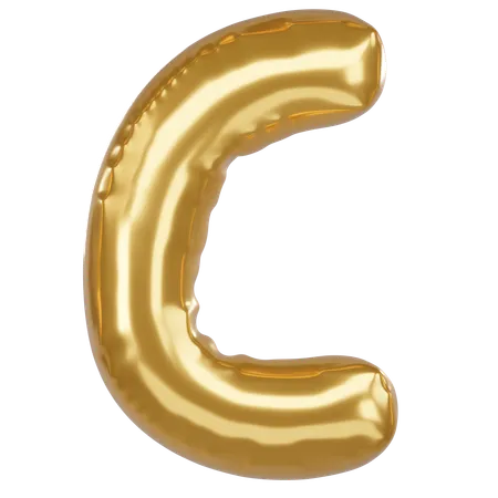 C Alphabet  3D Icon