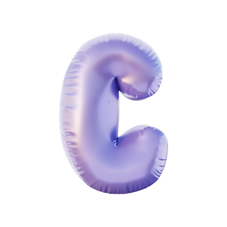 C Alphabet  3D Illustration