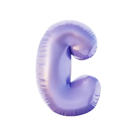 C Alphabet  3D Illustration