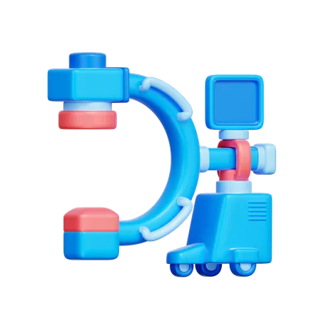 C-Arm X-ray Machine  3D Icon