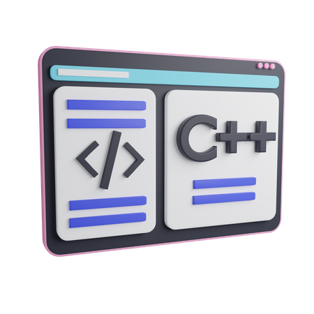 C++-Codesprache  3D Icon