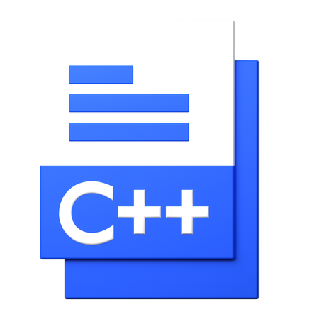 C++-Datei  3D Icon