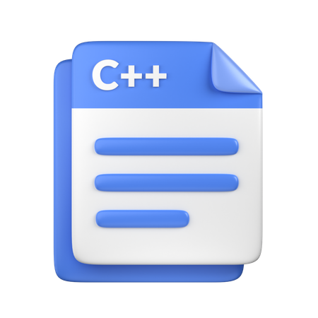 C++-Datei  3D Icon