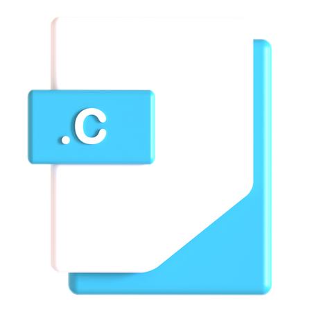 Extensão c  3D Icon