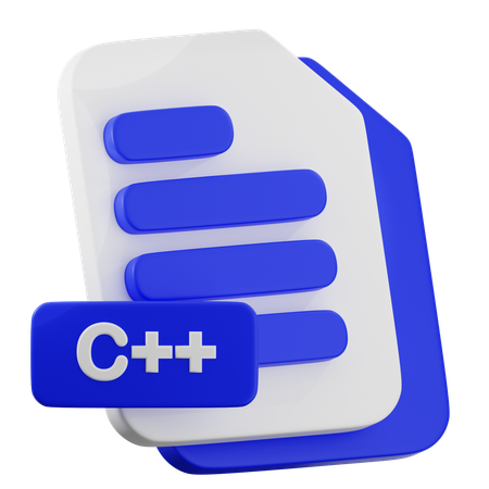 C++ File  3D Icon