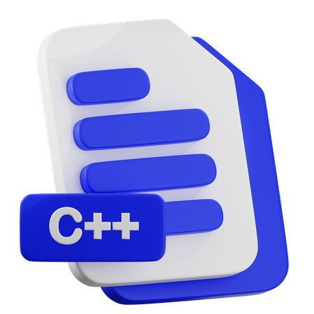 C++ File  3D Icon