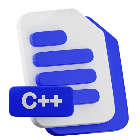 C++ File  3D Icon