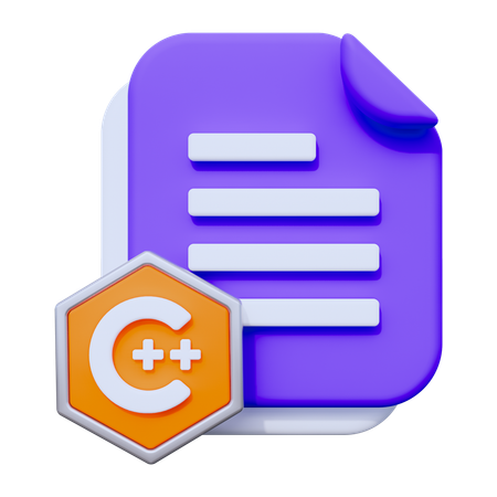 C++ File  3D Icon