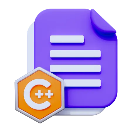 C++ File  3D Icon