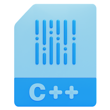 C++ File  3D Icon