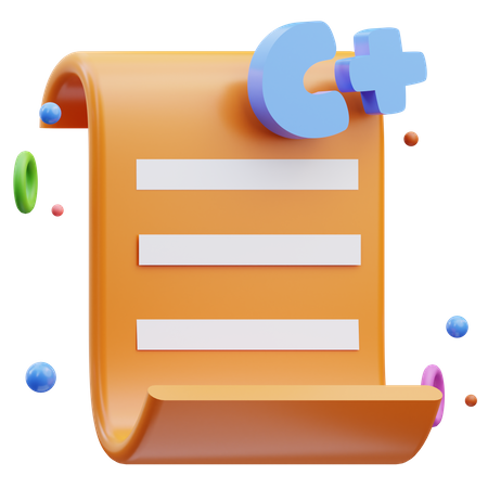 C mais nota  3D Icon