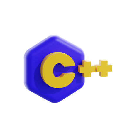 C Plus Plus  3D Icon