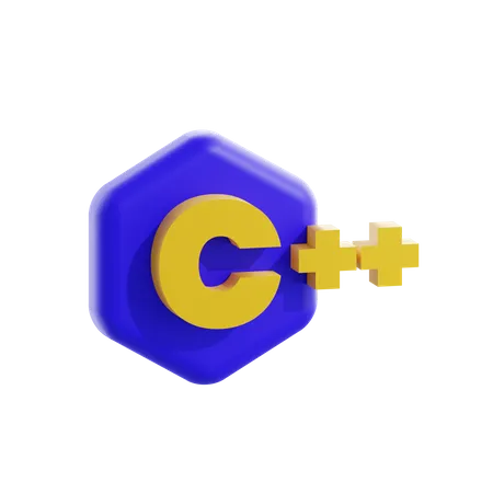 C Plus Plus  3D Icon