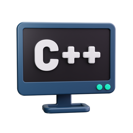 C++プログラミング言語  3D Icon
