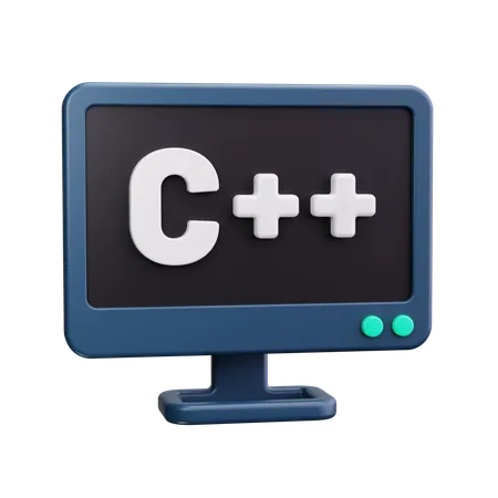 C++プログラミング言語  3D Icon