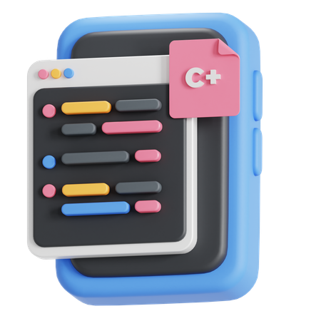 C+ Programming language  3D Icon