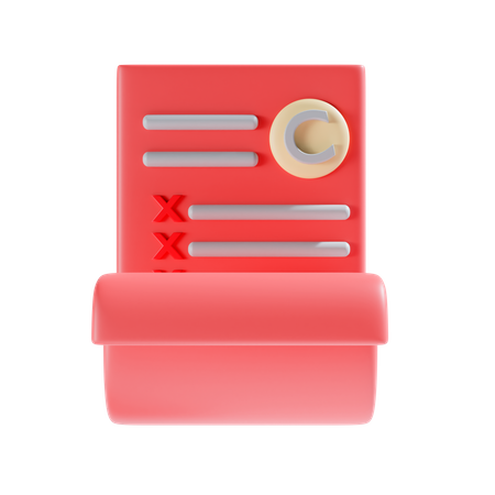 C Result  3D Icon