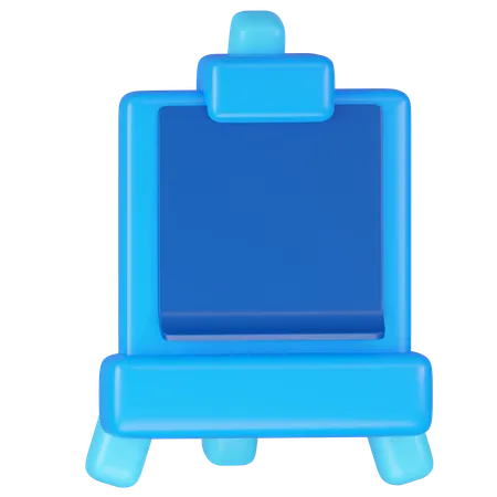 Caballete  3D Icon