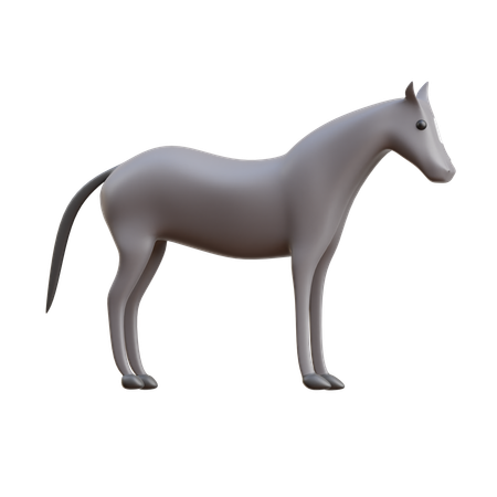 Caballo  3D Icon