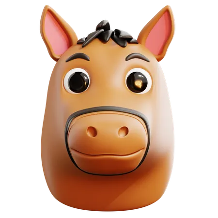 Caballo  3D Icon