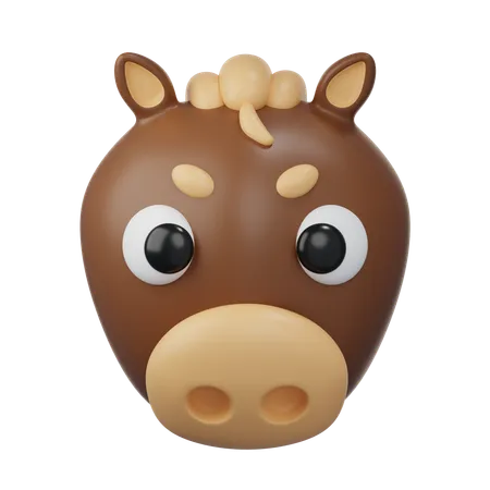 Caballo  3D Icon