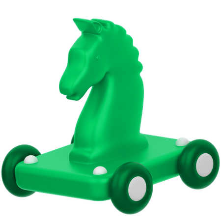 Caballo de Troya  3D Icon