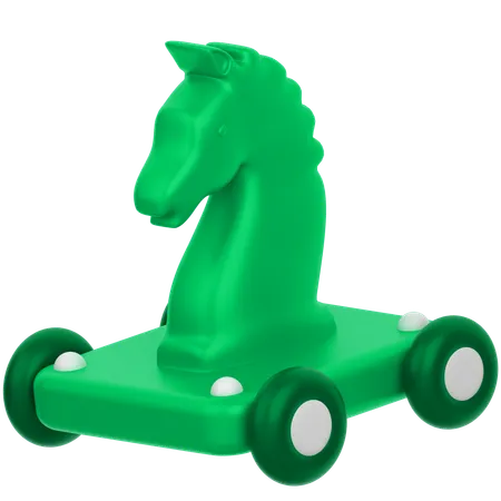 Caballo de Troya  3D Icon