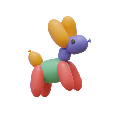 Caballo globo  3D Illustration