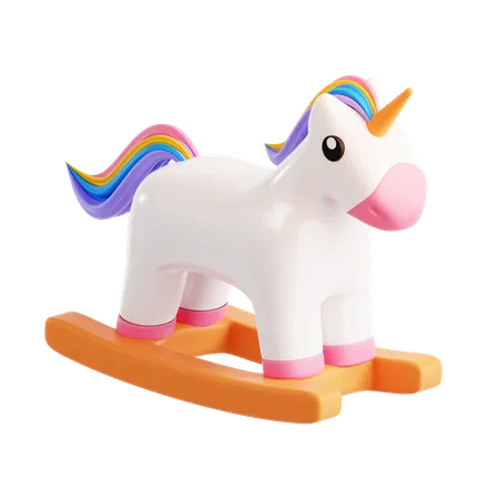 Caballo Mecedora  3D Icon