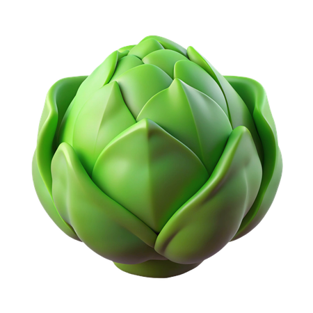 Cabbage  3D Icon