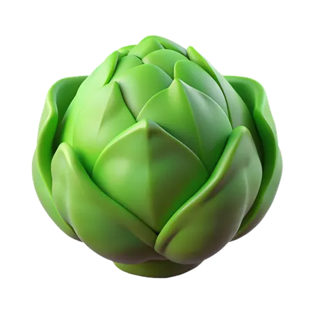 Cabbage  3D Icon