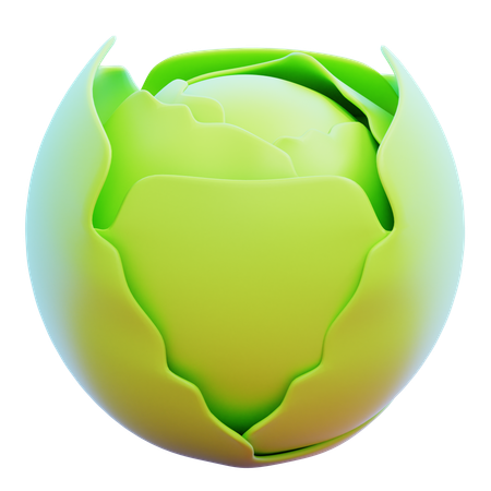 CABBAGE  3D Icon