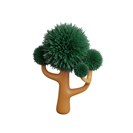 Cabbage Palm Tree  3D Icon