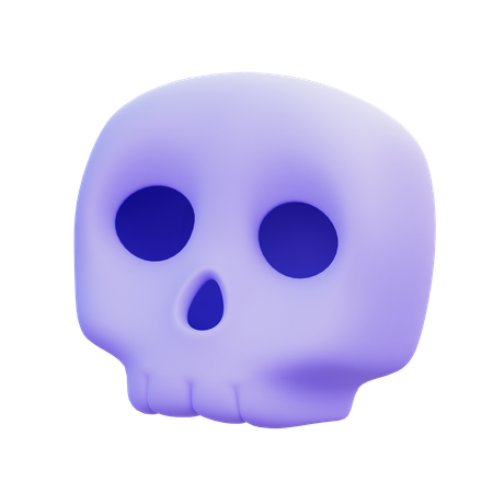 Crânio  3D Icon