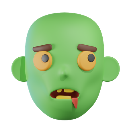 Cabeça de frankenstein  3D Icon