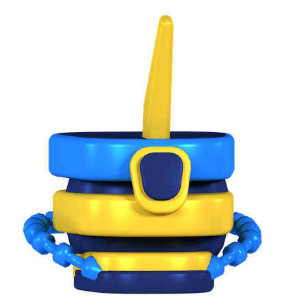 Cabeça de robô  3D Icon