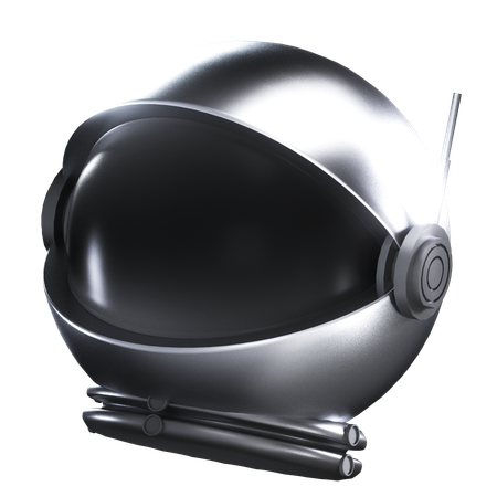 Cabeza de astronauta  3D Icon