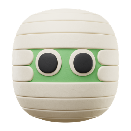 Cabeza de momia  3D Icon
