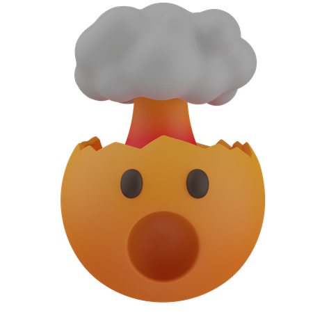 Cabeza explosiva  3D Icon