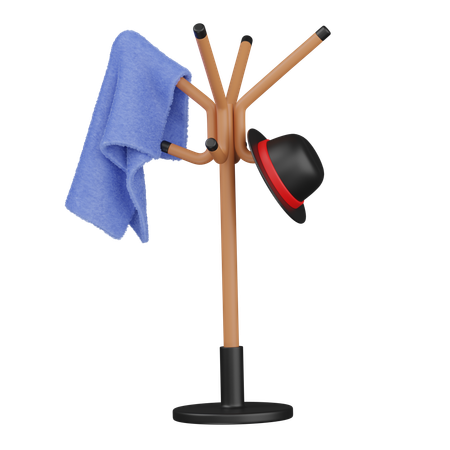 Cabideiro  3D Icon