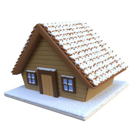 Cabin House  3D Icon